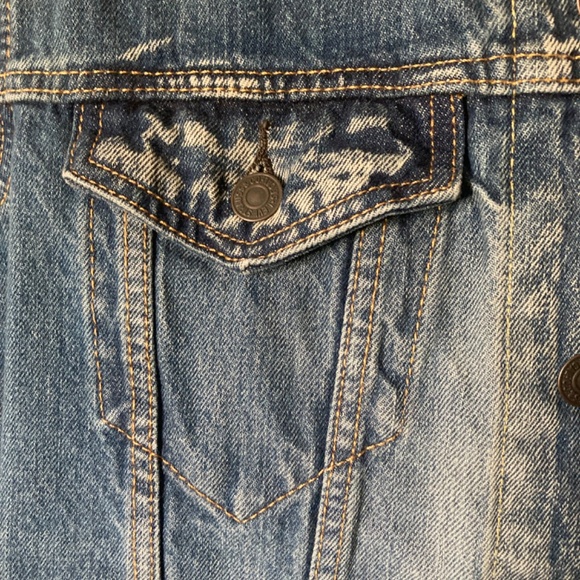 Vintage Levi’s Trucker Jean Jacket Men’s Size Small - Picture 4 of 9
